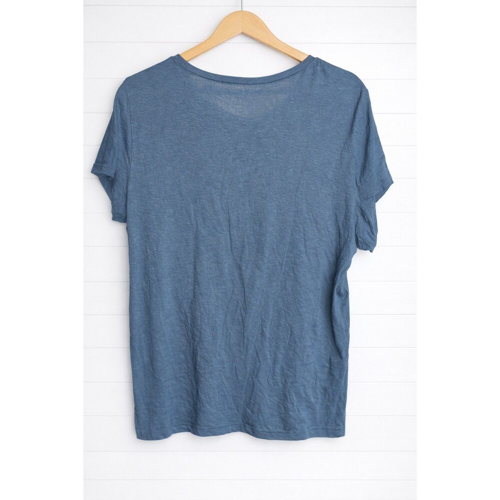 Loft Blue Gray T -Shirt Pencils Teacher Cotton XL - Picture 2 of 5